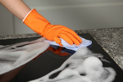 Clean carpet flooring maintained through regular care