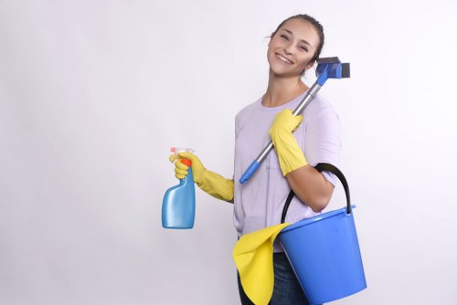 House cleaning in Brent with organized and polished rooms