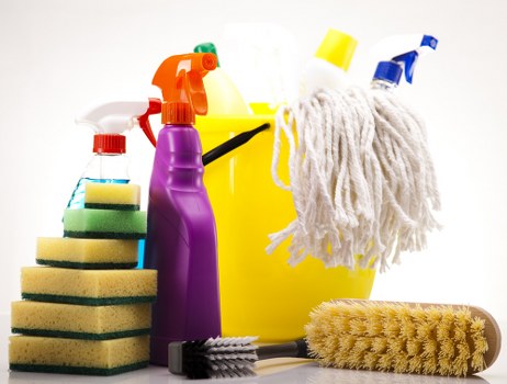 Low-carbon van used for carpet cleaning service routes