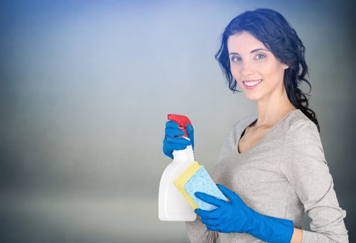 Experienced home cleaners in Brent delivering detailed cleaning results